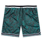 Game Shorts - Turquoise Leopard
