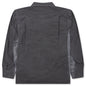 Garment Dye Rip Stop X Nylon Twill Shirt - Black
