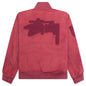 Ghost Logo Canvas Varsity - Red