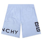 4G Long Swim Shorts - Baby Blue