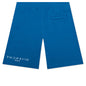 Boxy Fit Reverse Print Shorts - Bright Blue