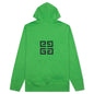 Branding Embroidery Classic Fit Hoodie - Apple Green