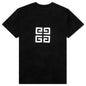 Embroidered Oversized T-Shirt - Black