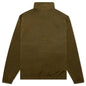 Garment Dyed Embroidered Jacket - Bottle Green