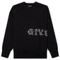 Logo Barbed Oversized Sweatshirt - Black