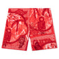 Long Swimwear - Red/White