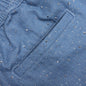 Glitter Baggy Denim Shorts - Light Indigo