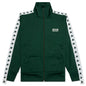 Women's Star Zipped Track Jacket - Bright Green