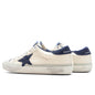 Women's Super Star Suede Star - Cream/Blue