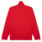 Star Zipped Track Jacket - Tango Red/White