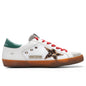 Super-Star Sneakers - White/Beige Brown Leopard/Green