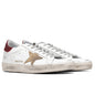 Super-Star Sneakers - White/Cappuccino/Bordeaux