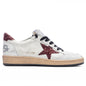 Women's Ball Star - White/Bordeaux