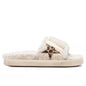 Women's Shearling Poolstar - Beige/Brown Black Leo