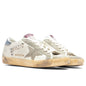 Women's Sneakers Nappa w/ Studs Super Star - Beige/Taupe/Silver