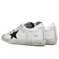 Women's Super-Star Sneakers - White Silver/Black Flag