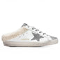Women's Super-Star Sabot - White/Silver/Dark Grey