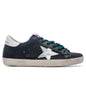 Women's Super-Star Sneakers - Black/Silver/White