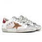 Women's Super-Star Sneakers - Silver/White/Tobacco