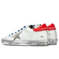 Women's Super-Star Sneakers - White/Ice/Red