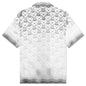 Gradient Heart Monogram S/S Cuban Collar Shirt - Grey