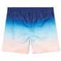 Gradient Printed Swim Shorts - Blue