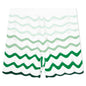 Gradient Wave Texture Shorts - Green/White