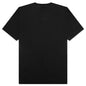Gros Grain in Cotton T-Shirt - Black