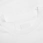 Gros Grain in Cotton T-Shirt - White