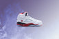 Air Jordan 5 Retro OG Fire Red 'Black Tongue' (GS) - White/Fire Red/Black