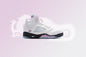 Air Jordan 5 Retro OG '35th Anniversary' (GS) - White/Black/Med Soft Pink/White