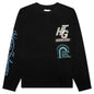 HTG Mall Logo L/S Tee - Black