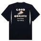 Hacking Short Sleeve Silk - Navy