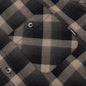 Half Hombre Check Shirt L/S - Beige