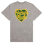 Heart Badge T-Shirt - Grey