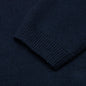 Heart Knit Sweater - Navy