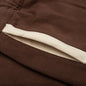 Heavy Cotton Track Pant - Brown