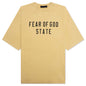 Heavy Crewneck Tee - Amber