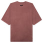 Heavy Crewneck Tee - Crimson