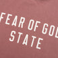 Heavy Crewneck Tee - Crimson