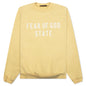 Heavy Fleece Crewneck - Amber