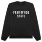 Heavy Fleece Crewneck - Black