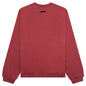 Heavy Fleece Crewneck - Crimson