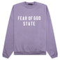 Heavy Fleece Crewneck - Lavender