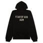 Heavy Fleece Fullzip Hoodie - Black