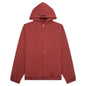 Heavy Fleece Fullzip Hoodie - Crimson