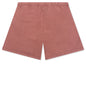 Heavy Fleece Soccer Short - Crimson