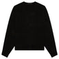 Heavy Waffle Cardigan - Black