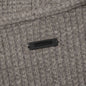Heavy Waffle Cardigan - Heather Gray