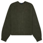 Heavy Waffle Cardigan - Military